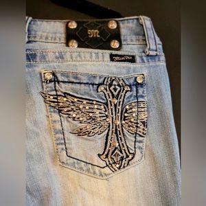Miss Me Bling Boot Cut Jean's